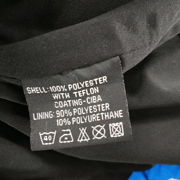 Proquip Men's Jacket Blue Black XL Silk Touch 1/4 Zip Mock Neck Long Sleeve Pull - Picture 12 of 15